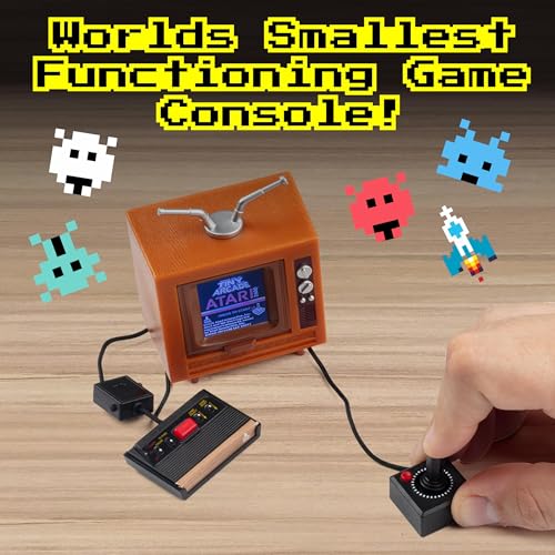 3.5" Mini Retro Console with 10 Classic Video Games R98701