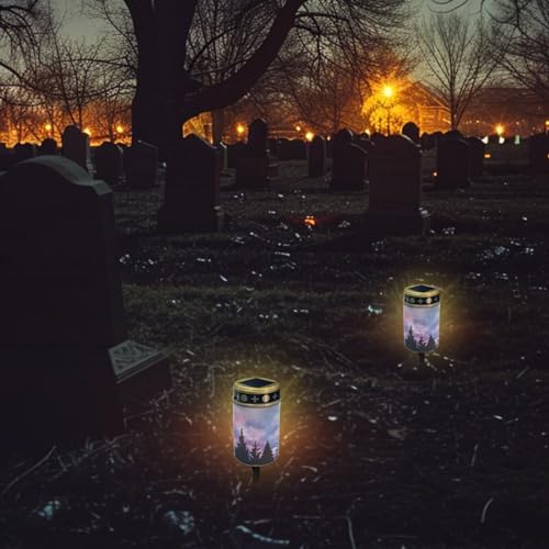 Solar Powered Cemetery Stake Lights W911