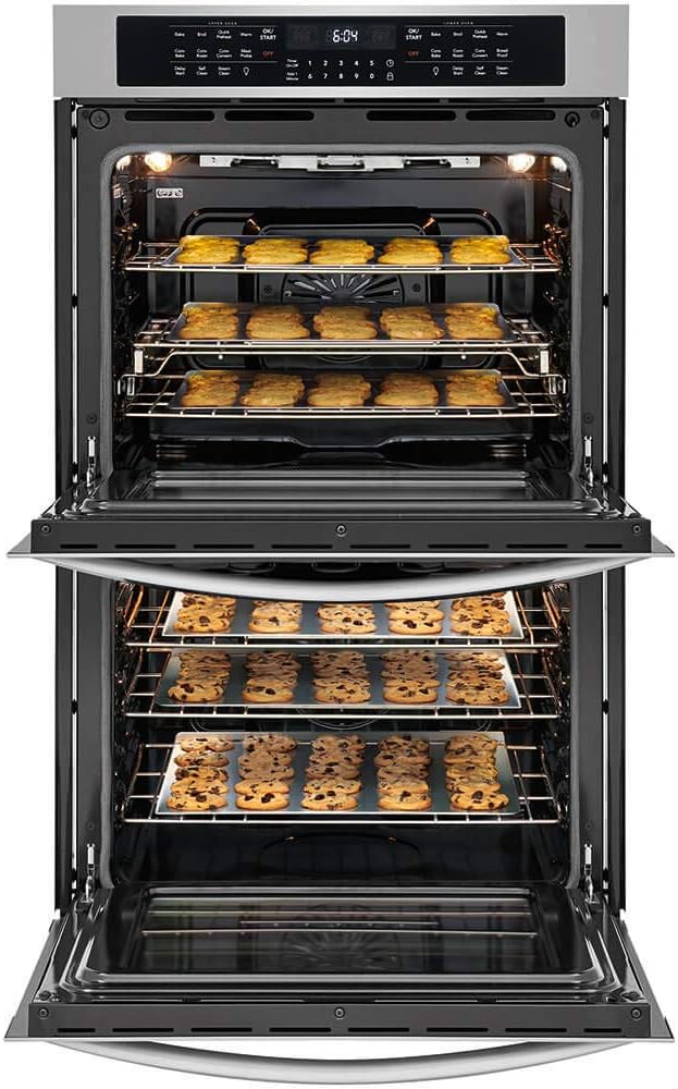 30" Double Electric Wall Oven with Convection in Stainless Steel U425