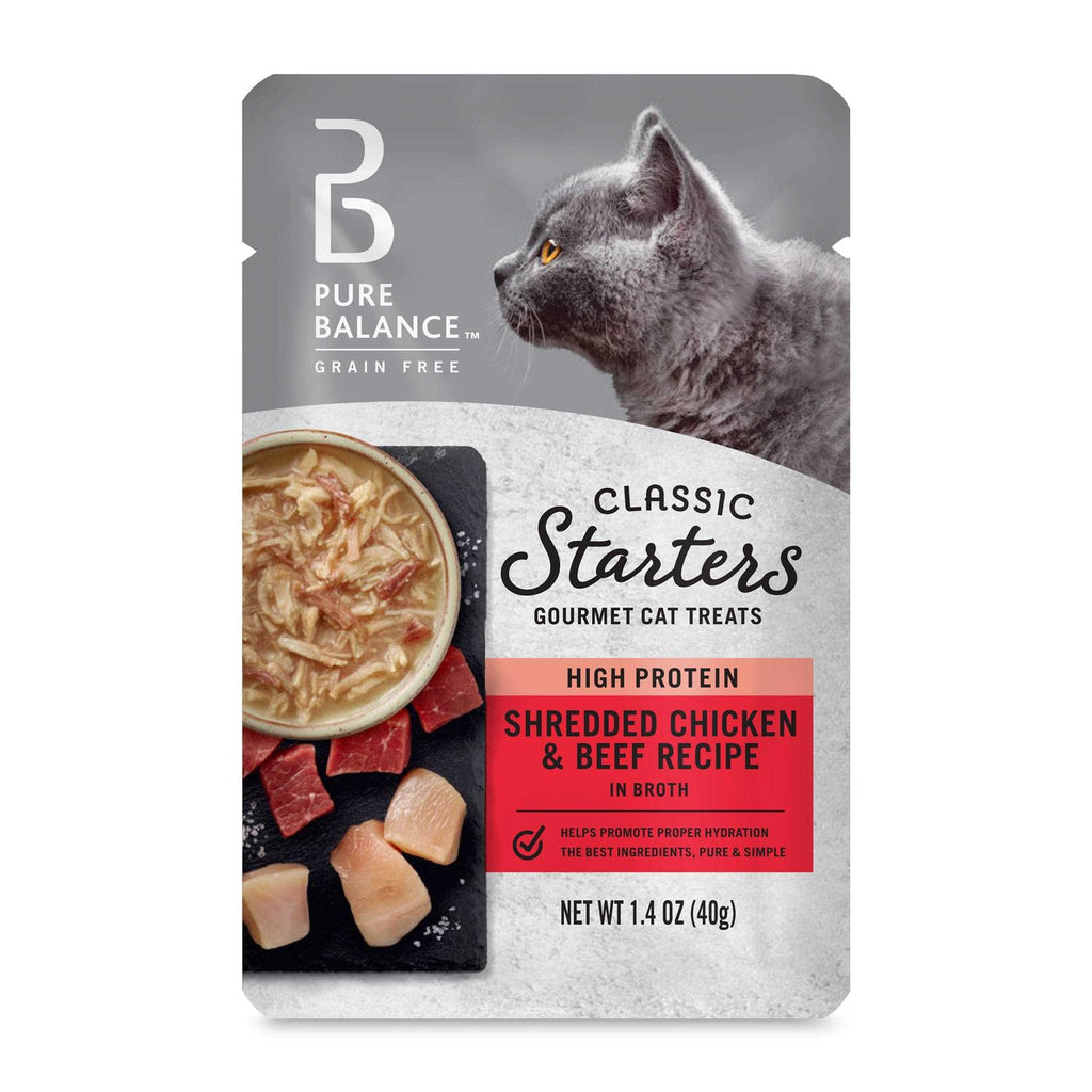 Shredded Chicken & Beef Broth Cat Treats K2943