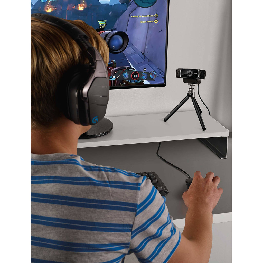 Black HD Webcam 1080p V90140