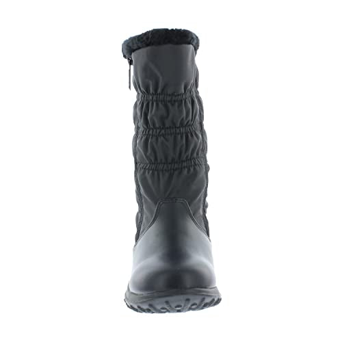 Women's Snow Boots with Zipper E15525