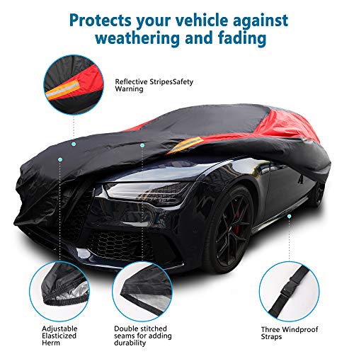 Waterproof Full Car Cover for Sedan J355337