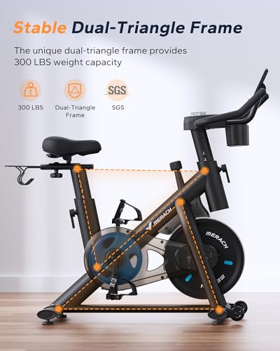 Exercise Bike with 300lbs Weight Capacity L125