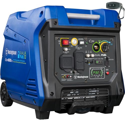 5000 Peak Watt Dual Fuel Portable Inverter Generator N85443