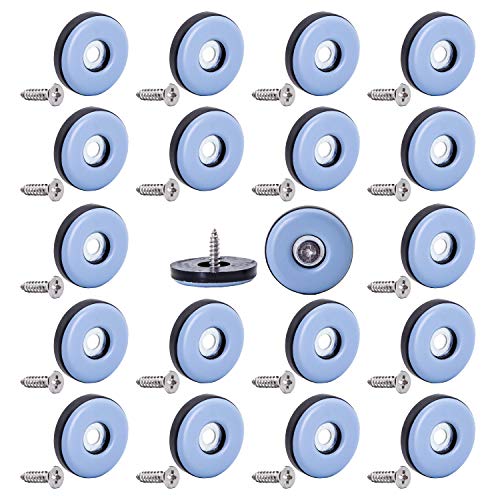 24 Pack 3/4 inch PTFE Furniture Sliders I422078