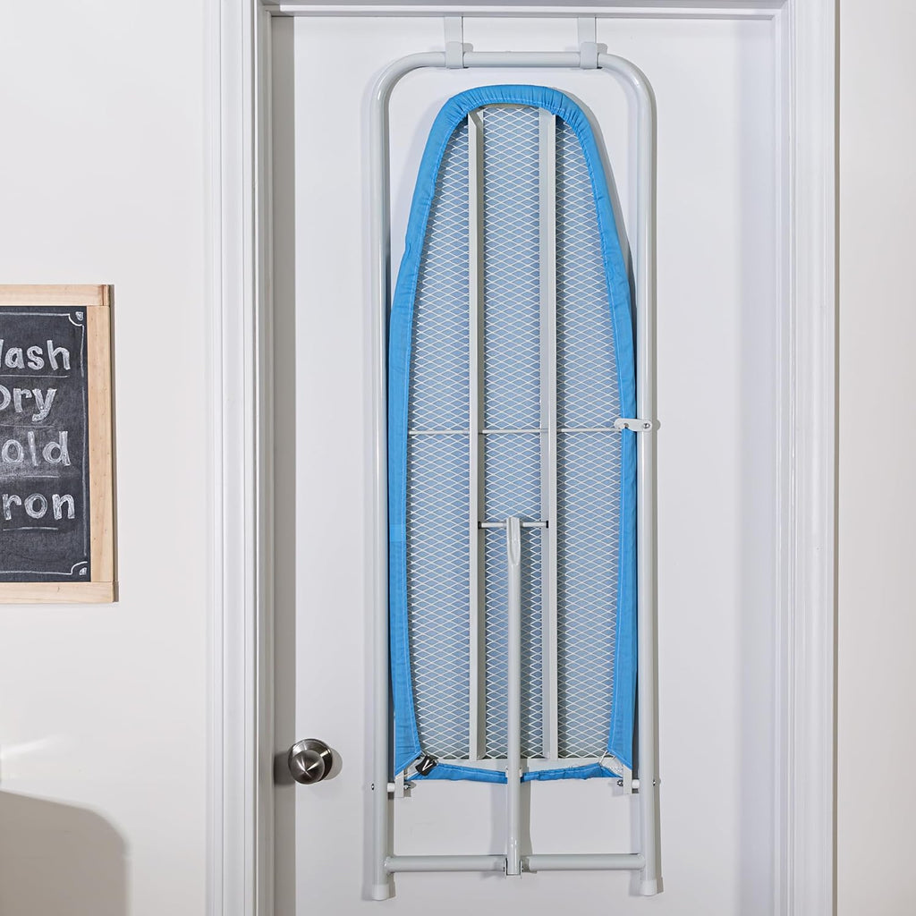 White Door Hanging Ironing Board 47" x 17" M90299