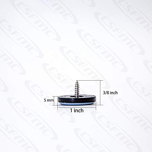 24 Pack 3/4 inch PTFE Furniture Sliders I422078