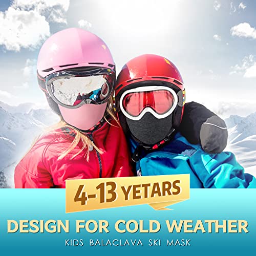 Kids Balaclava Face Mask Winter Hat Ski Mask L974772