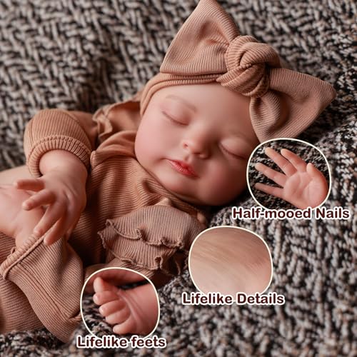 20 inch Soft Vinyl Realistic Newborn Baby Doll Y64577