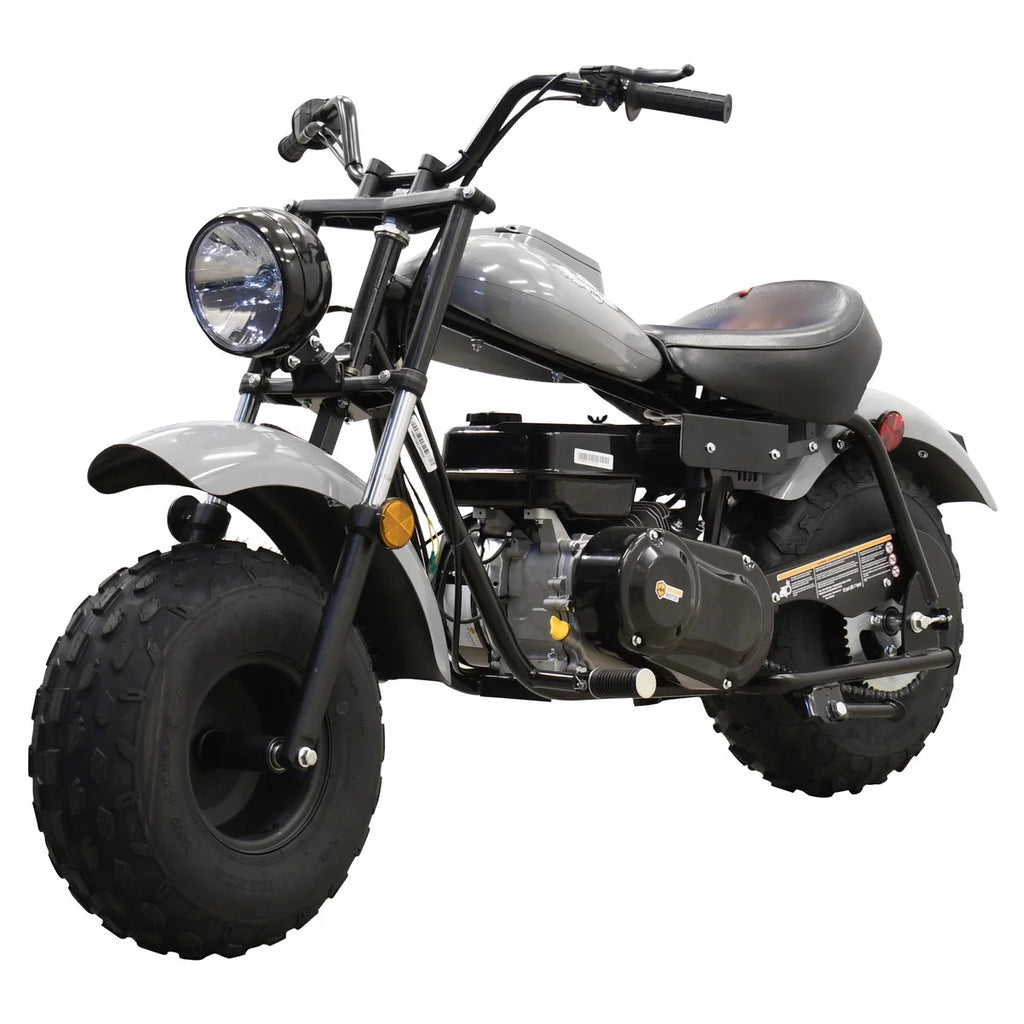 Gray 200cc Gas Powered Mini Bike F722612