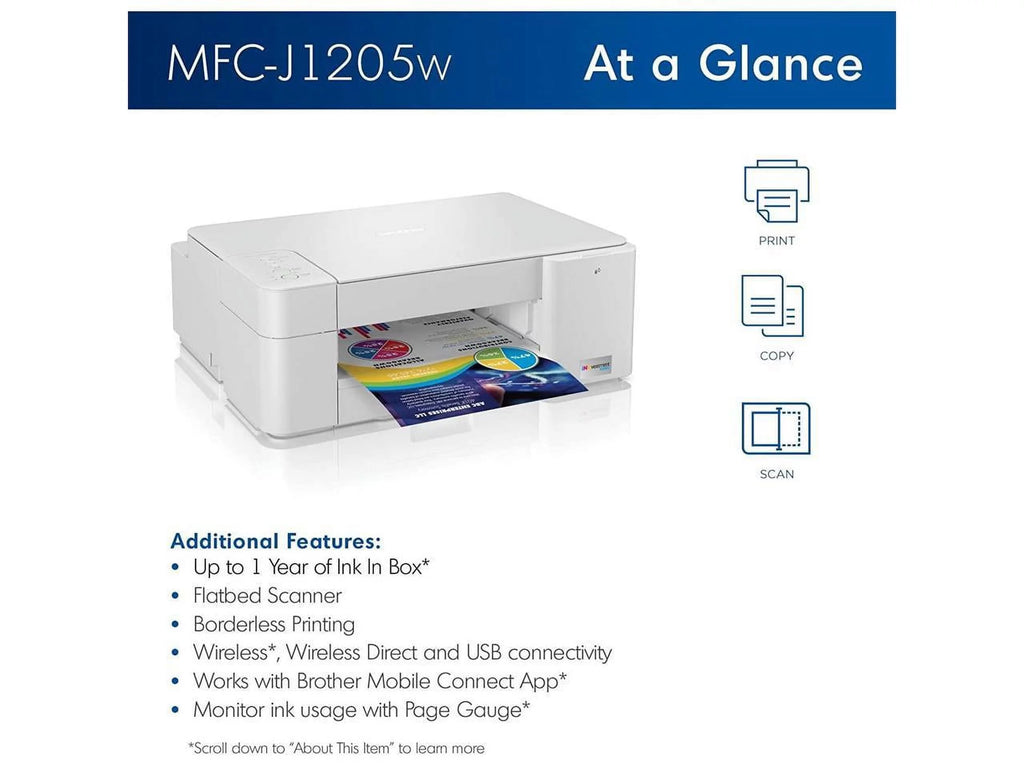 Wireless Multi-Function Color Inkjet Printer V75109