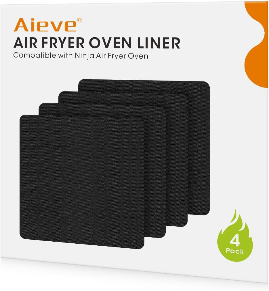 4 Pack Non-stick Air Fryer Liners B820871