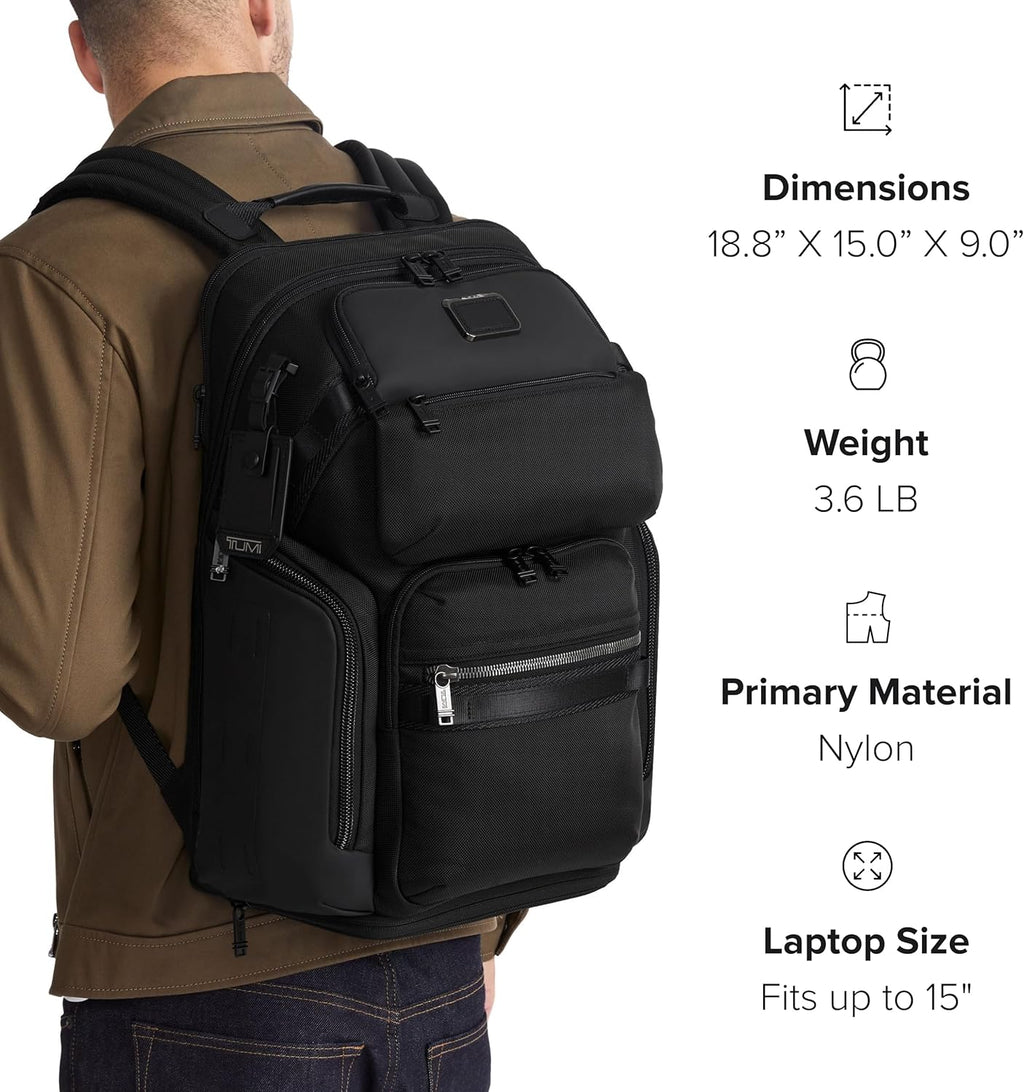 Midnight Navy Khaki Backpack K777