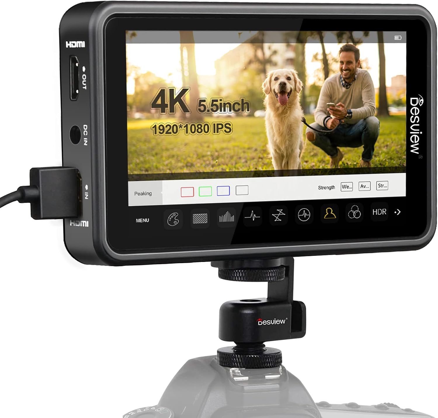 5.5 inch Touch Screen Camera Monitor with HDR Z48208
