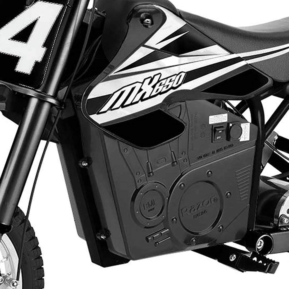 Black Electric Dirt Bike (2 Pack) V1894