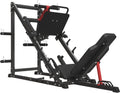 Leg Press Machine with Calf Block, 1500LBS Weight Capacity Adjustable Leg Machine K9649