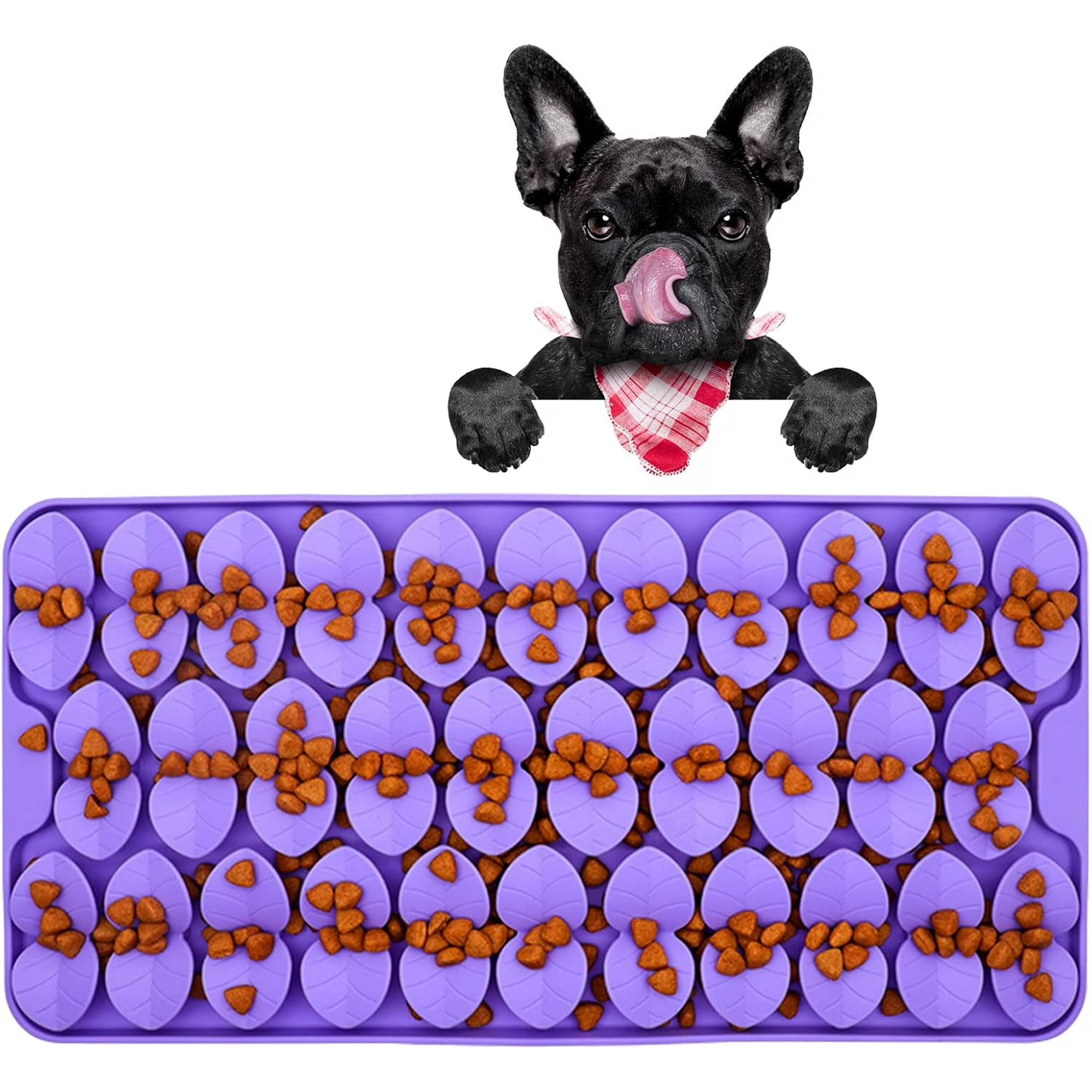 XL Purple Silicone Snuffle Mat for Dogs T8641