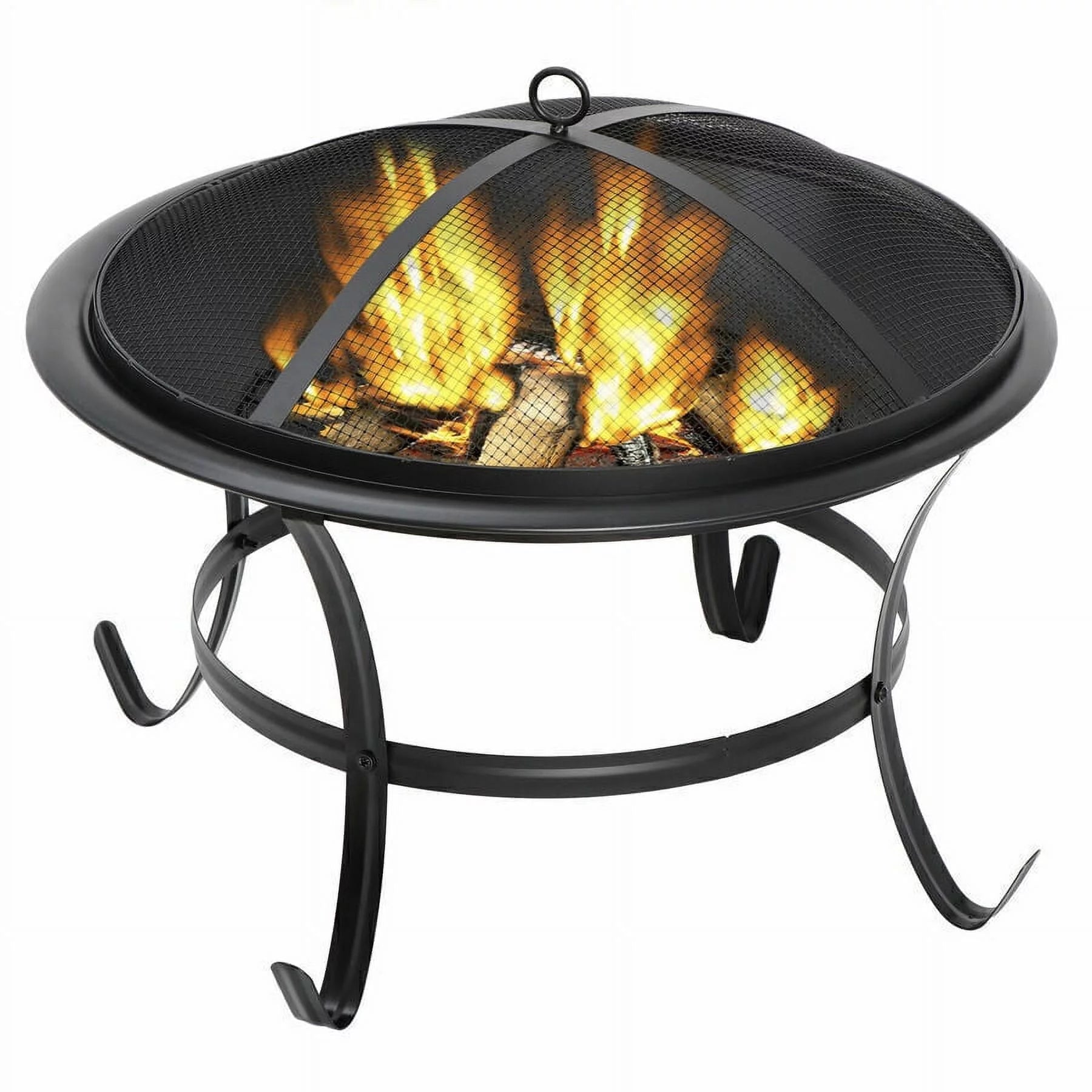 22" Wood Burning Fire Pit Table J26386