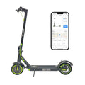 Electric Scooter with 500W Motor, 15-19MPH Max Speed, 18-21 Miles Range, 8.5" Solid Tires, 7.8AH Battery, Foldable (Green) H22103