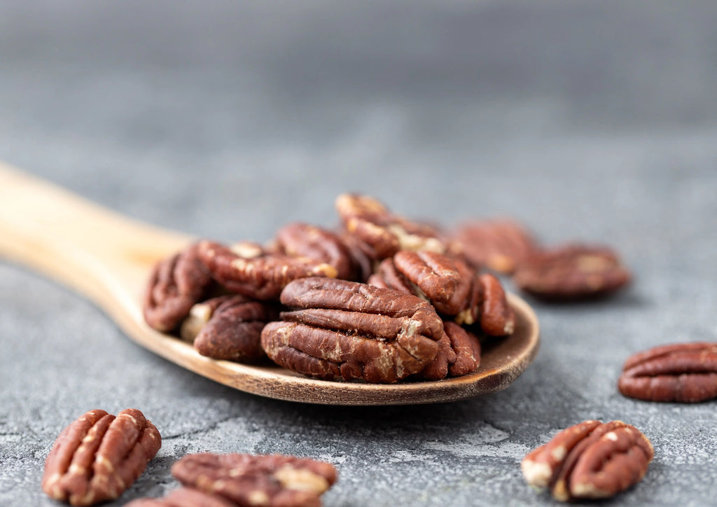 Organic Roasted Pecan Halves with Himalayan Salt, 1 Pound C79005