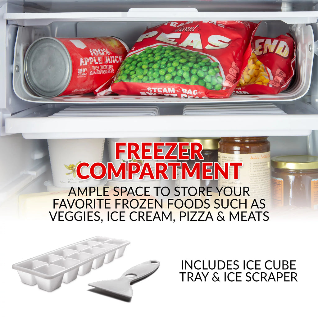 Red 3.2 Cu. Ft. Refrigerator with Freezer G622