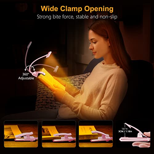 19 LED Rechargeable Book Light with Memory Function U807806