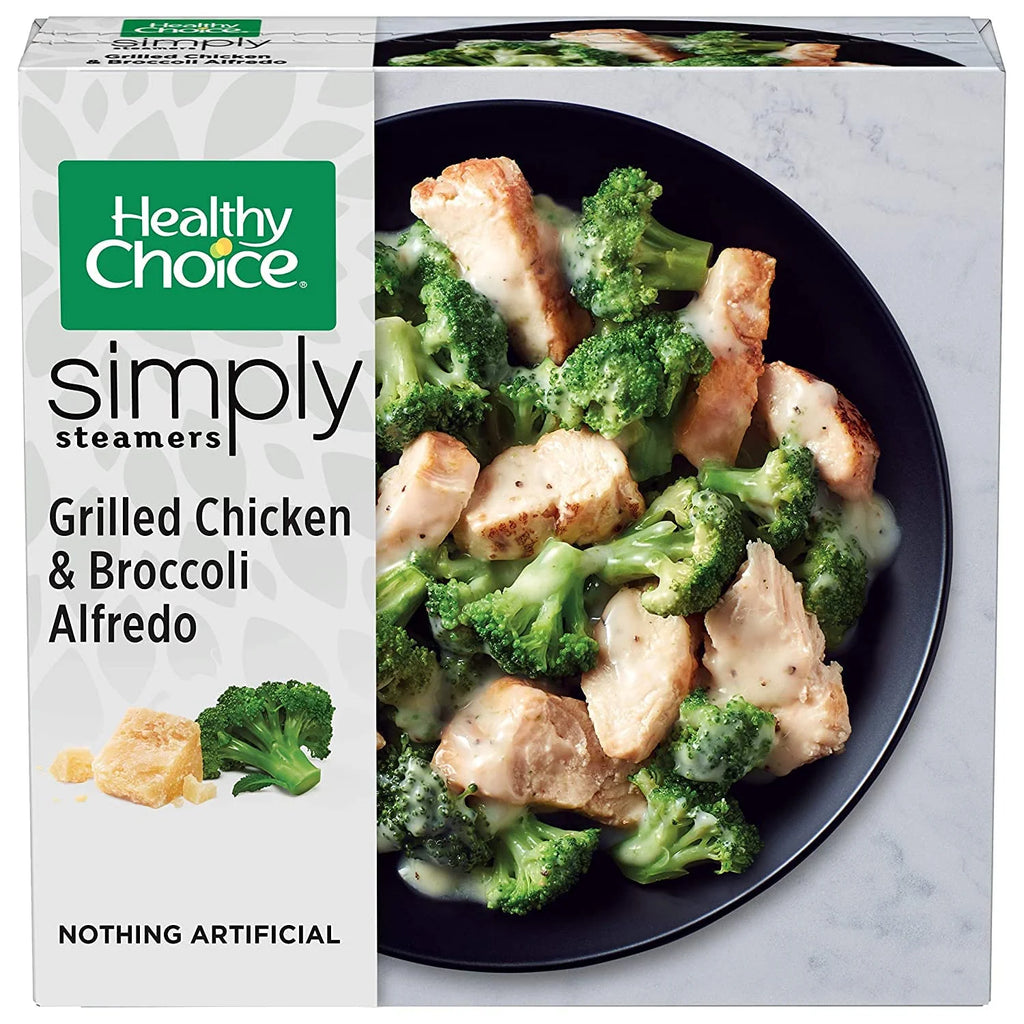 12 Pack Frozen Grilled Chicken Breasts & Broccoli Alfredo Meal B270