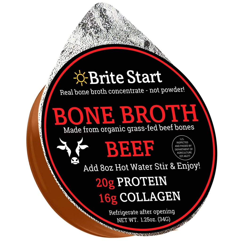 Bone Broth Single Serve Concentrate Beef 4 Count N266