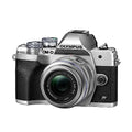 Silver Camera Body & 14-42mm F3.5-5.6 II R Lens J4431