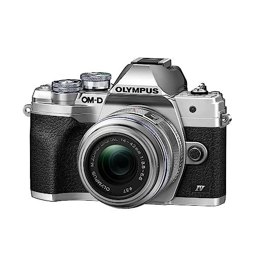 Silver Camera Body & 14-42mm F3.5-5.6 II R Lens J4431
