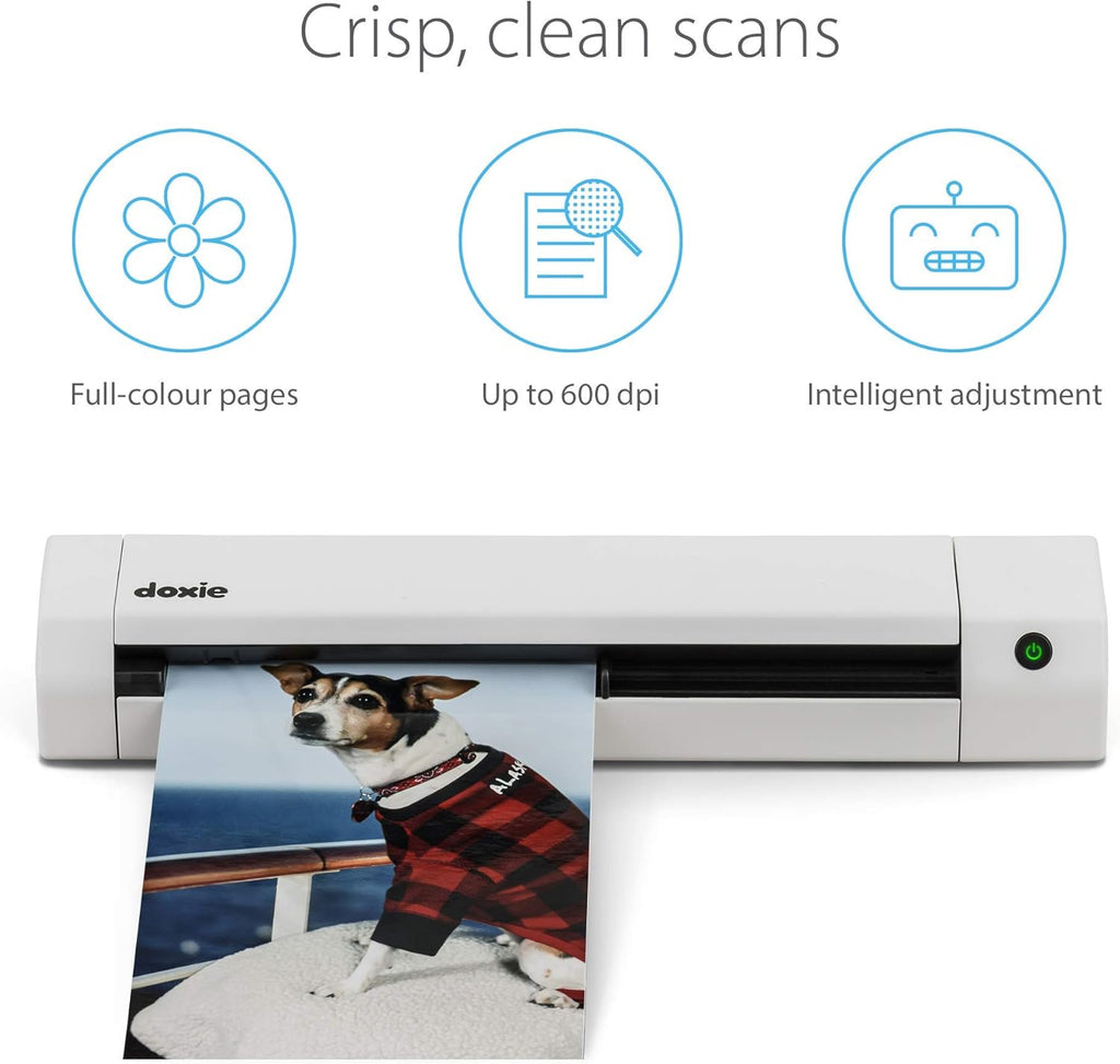 Portable Document Scanner with Rechargeable Battery V323458