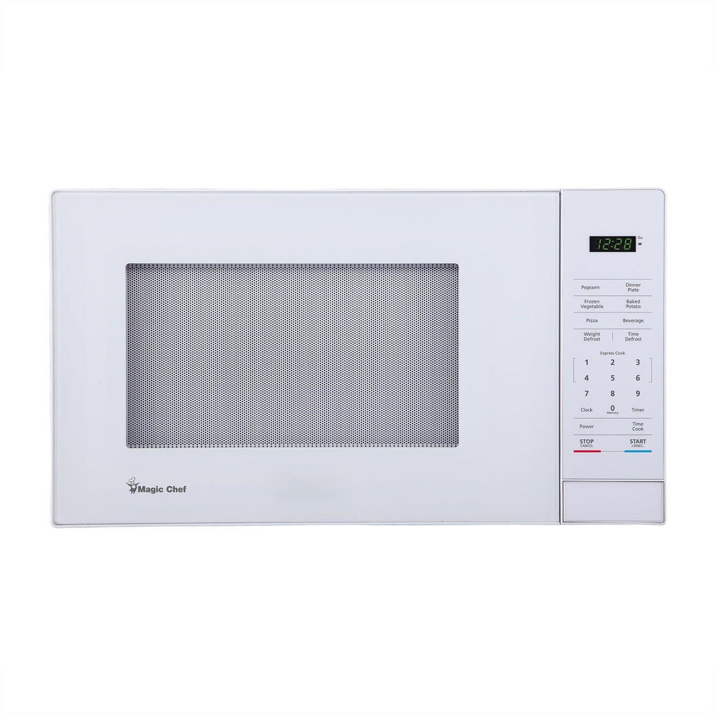 White Countertop Microwave Oven, 1,000 Watts Q22593