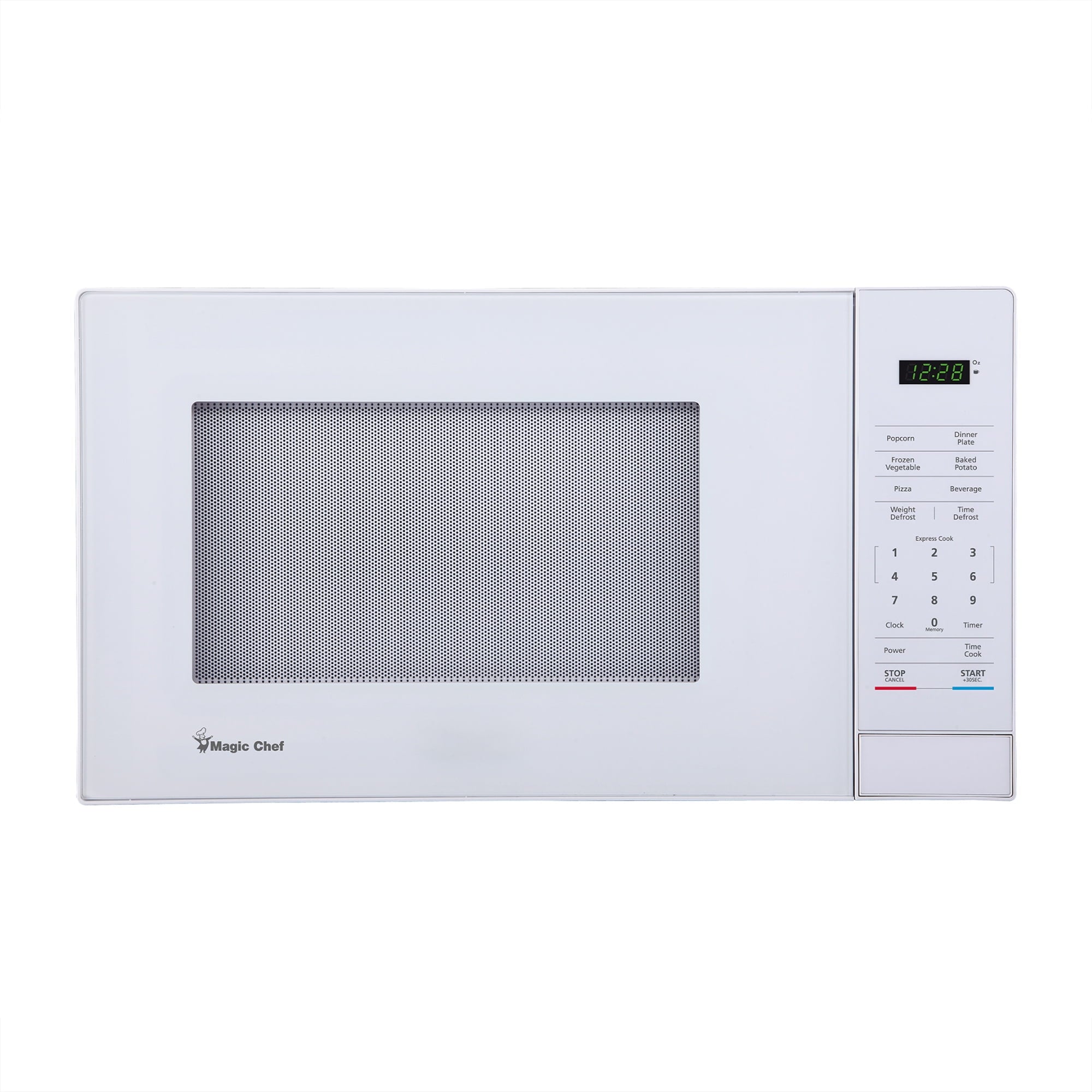 White Countertop Microwave Oven, 1,000 Watts Q22593
