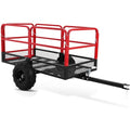 1500 LBS 22 Cubic Feet Heavy Duty Steel Dump Cart with 2 Wheels I382073