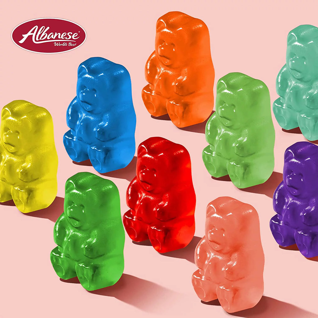 12 Flavor Gummi Bears, 5 Pound Bag O5233