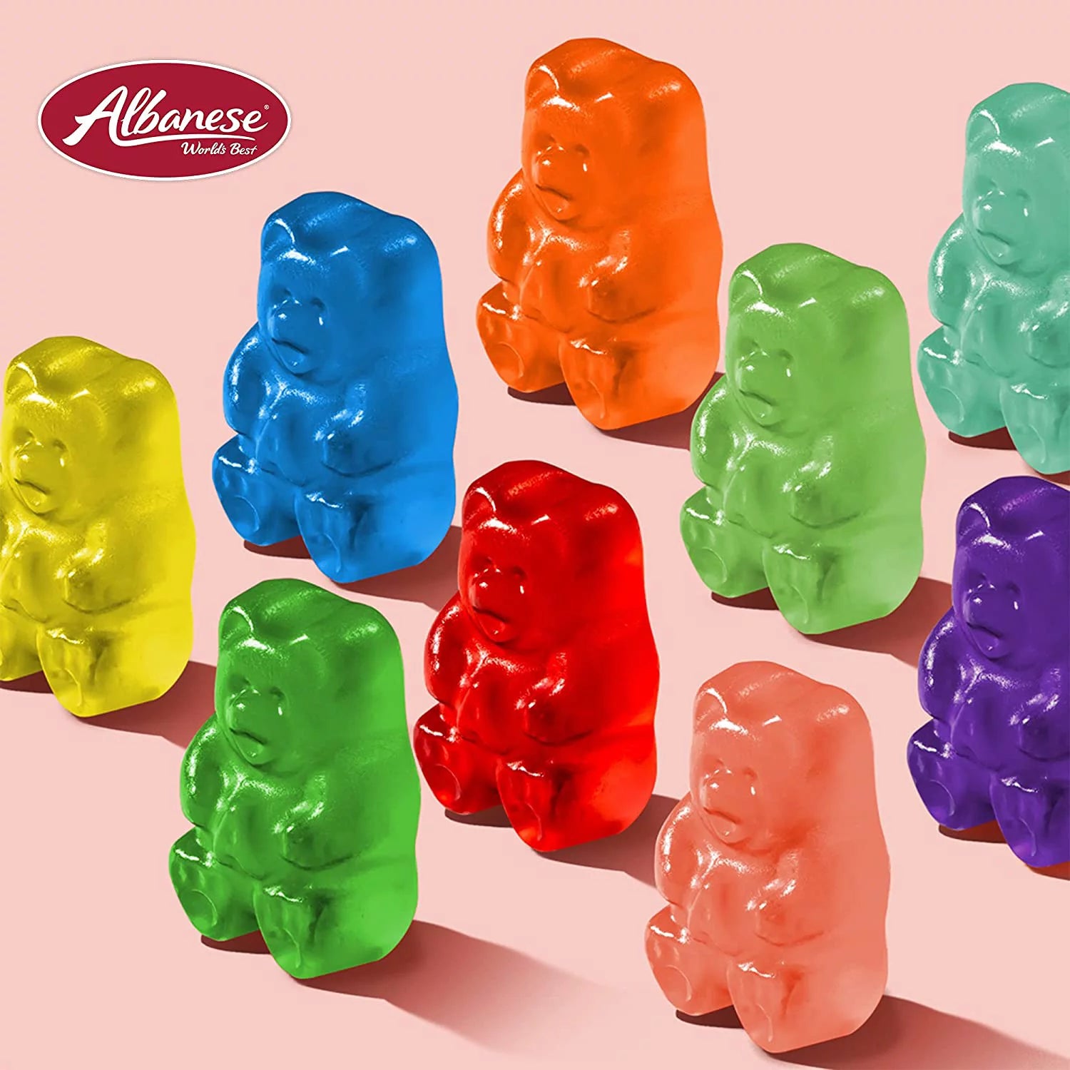 12 Flavor Gummi Bears, 5 Pound Bag O5233