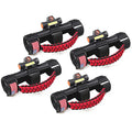 Black 2 Pack Roll Bar Grab Handles with Light for Jeep Wrangler T295944