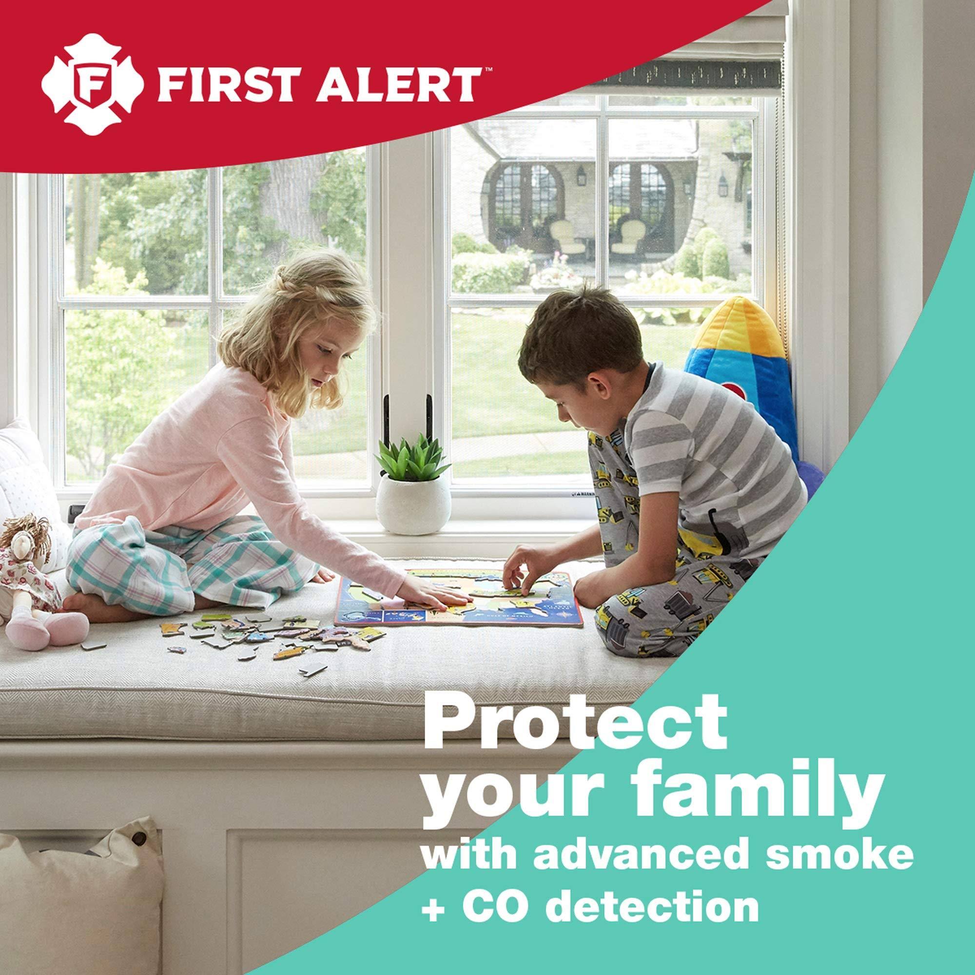 10-Year Combination Carbon Monoxide and Photoelectric Smoke Alarm L9252