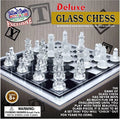 Small Glass Chess Set E9149