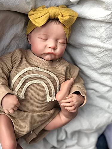 18 inch Lifelike Reborn Silicone Vinyl Sleeping Baby Doll D415169