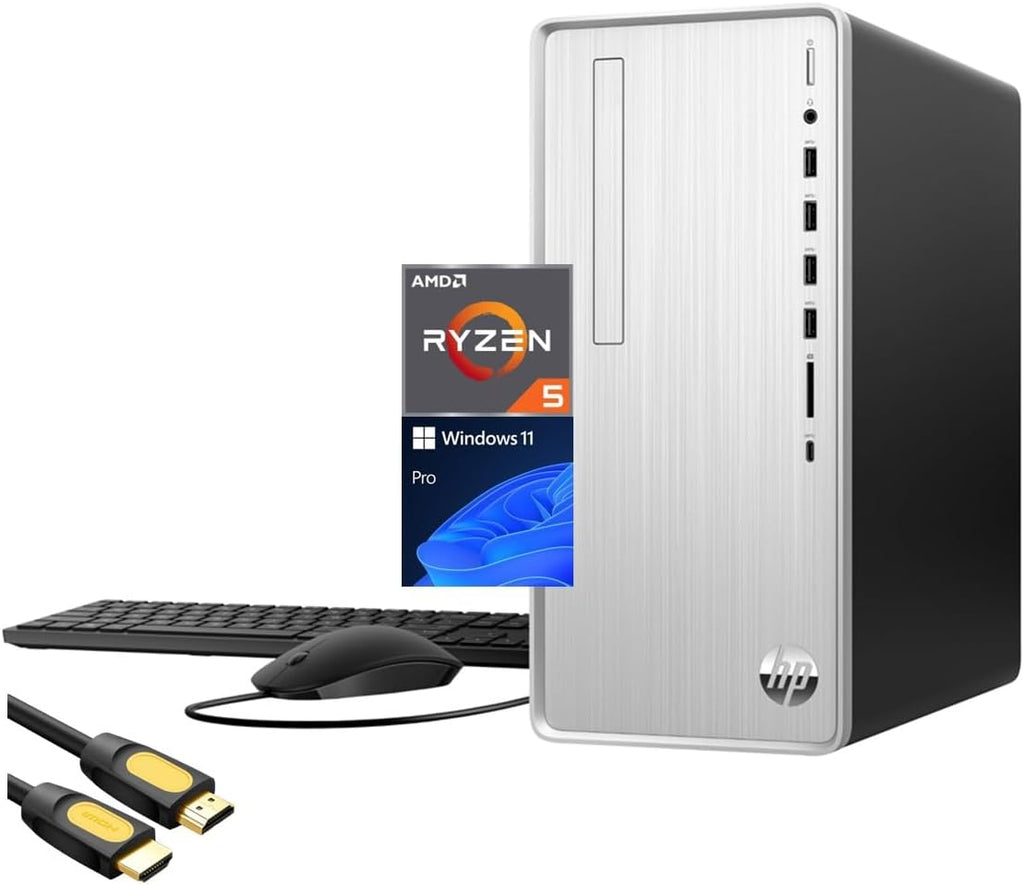 AMD 6-Cores Ryzen 5 5600G 32GB RAM 1TB NVMe SSD + 1TB HDD Desktop K717