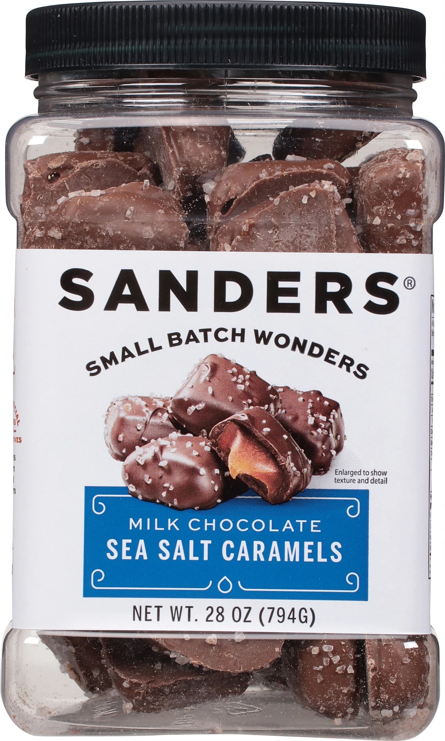 Milk Chocolate Sea Salt Caramels, 28 oz. K608171