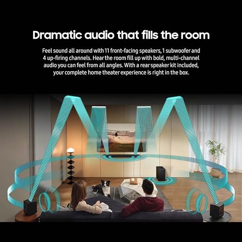 11.1.4ch Soundbar with Wireless Dolby Atmos Audio P4037