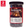 Dark Chocolate Sea Salt Caramels 36 oz., 2-pack F200