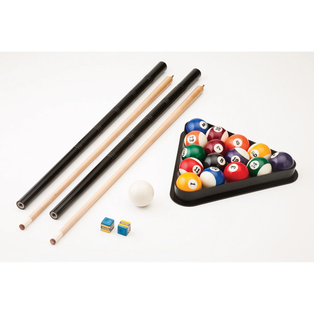 7.5' Billiard Table with Two Pool Cues K544897