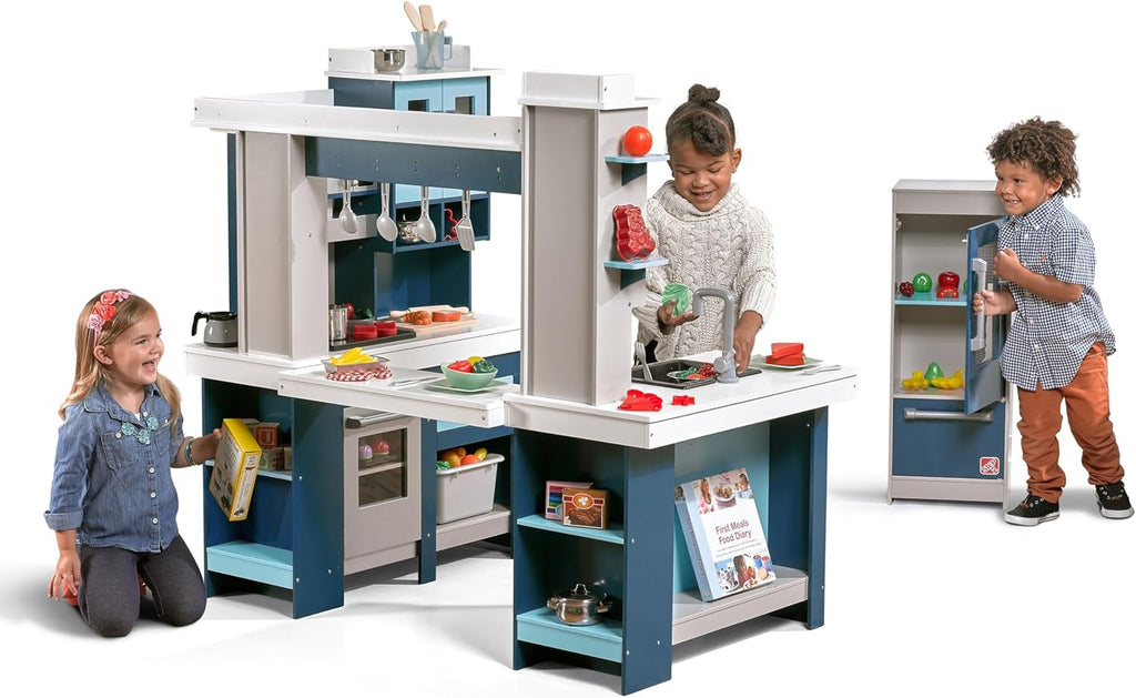 15 Piece Wooden Kitchen Set for Kids W724790