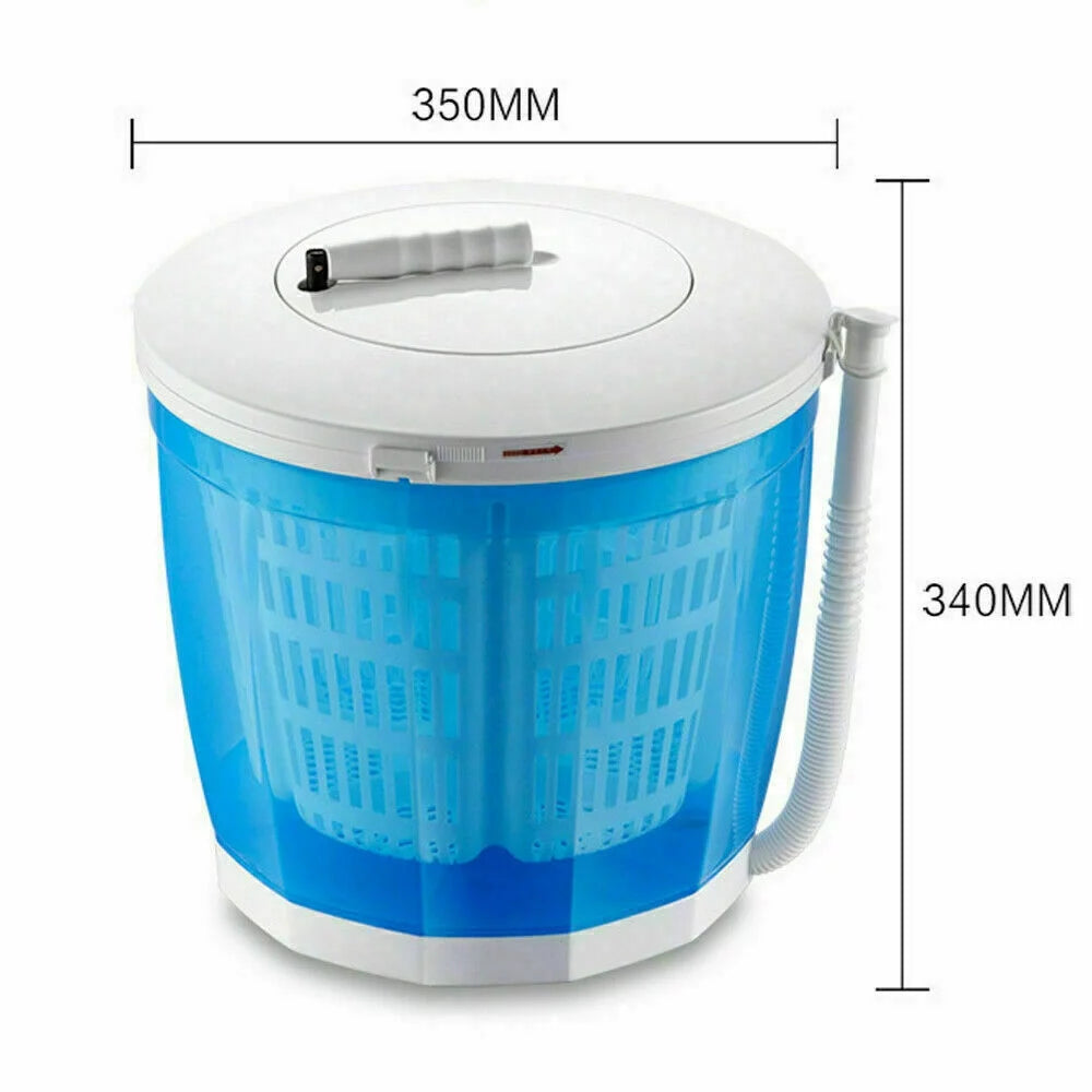 Portable Mini Washer with Spin Dryer Combo V4459