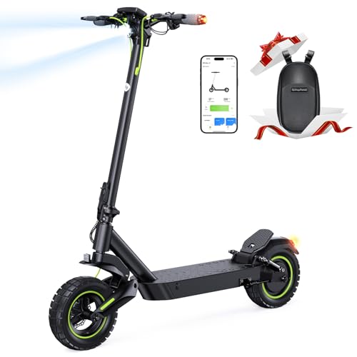 Electric Scooter with 10" Pneumatic Tires, Folding E Scooter S6337