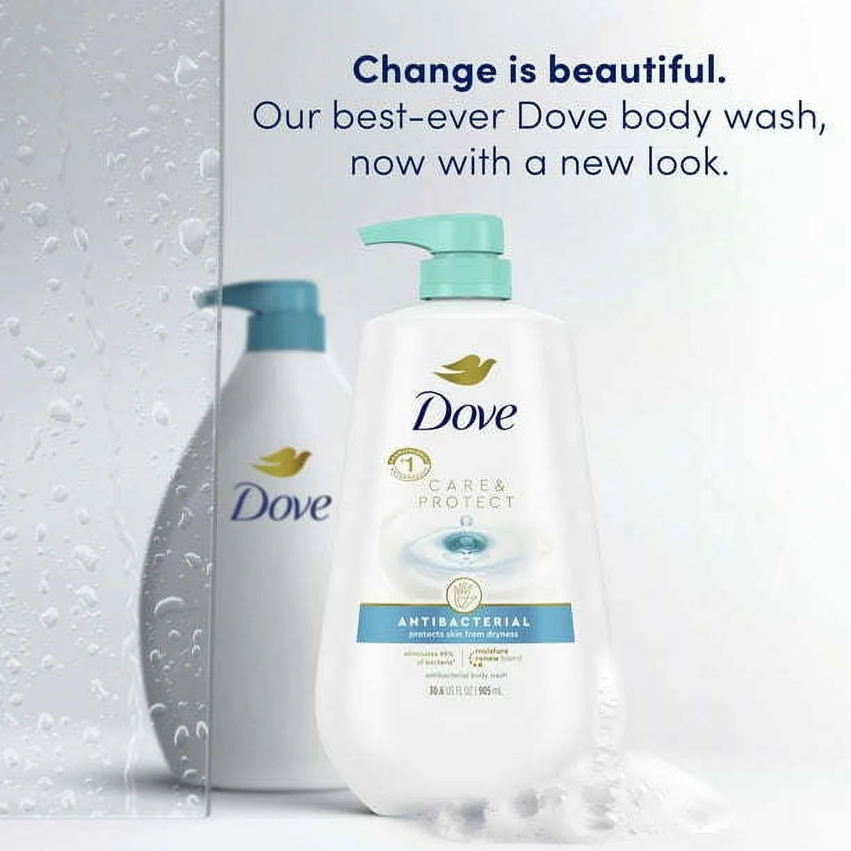 Antibacterial Liquid Body Wash with Pump, 30.6 oz. U88050